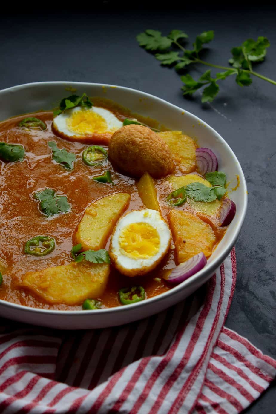 Bowl of Egg Curry