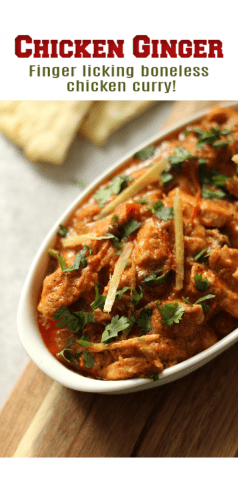 Pakistani Chicken Ginger