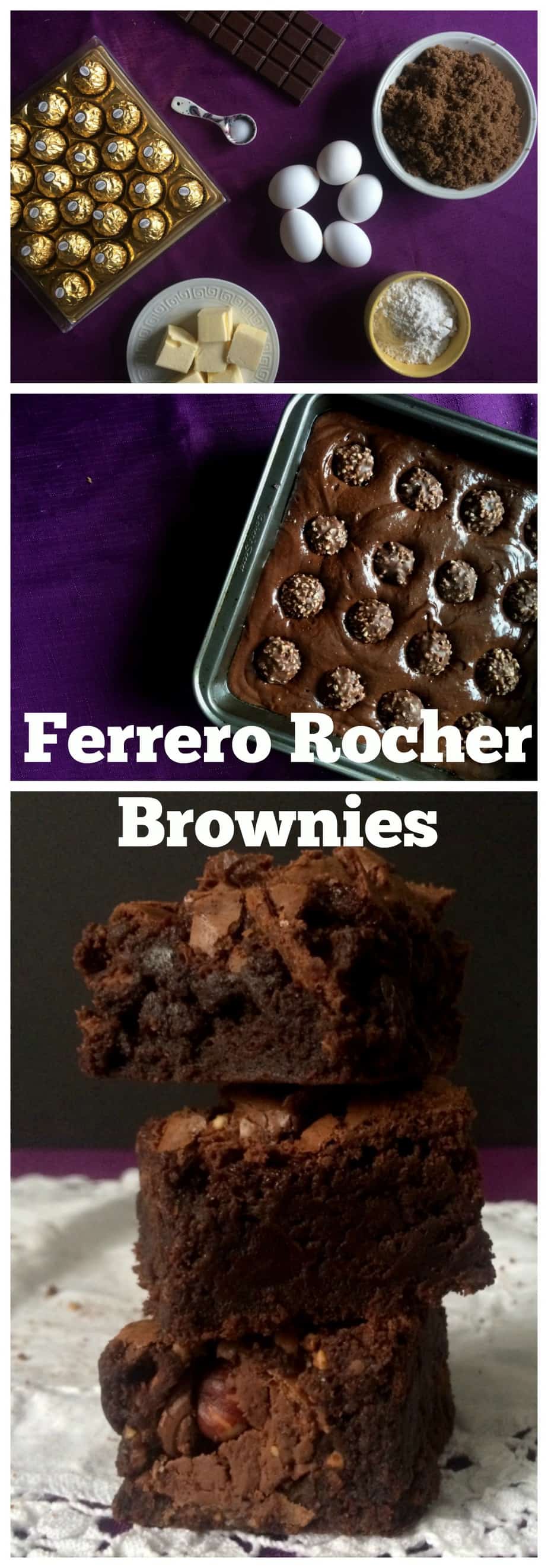 ferrero rocher brownies