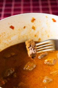 meat just cooked through