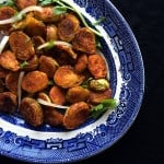 spicy roasted brussel sprouts