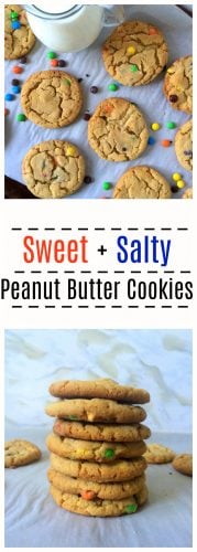 Sweet Salty Peanut Butter Cookies