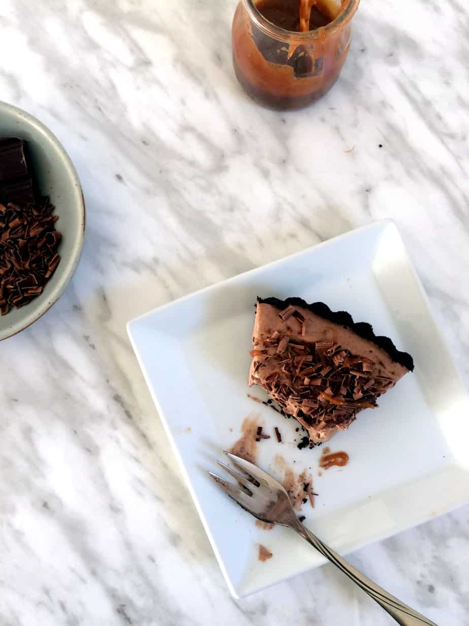 chocolate mousse tart