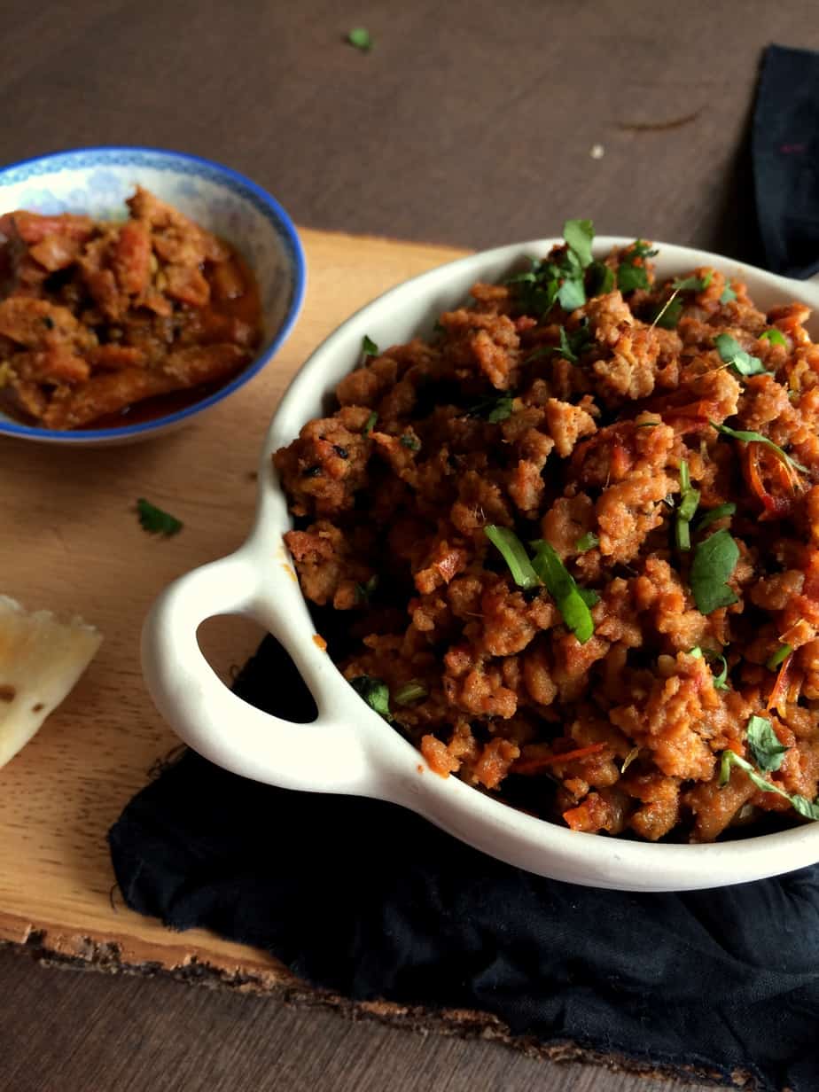 chicken karahi qeema Chicken Karahi Qeema