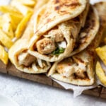 Chicken paratha rolls