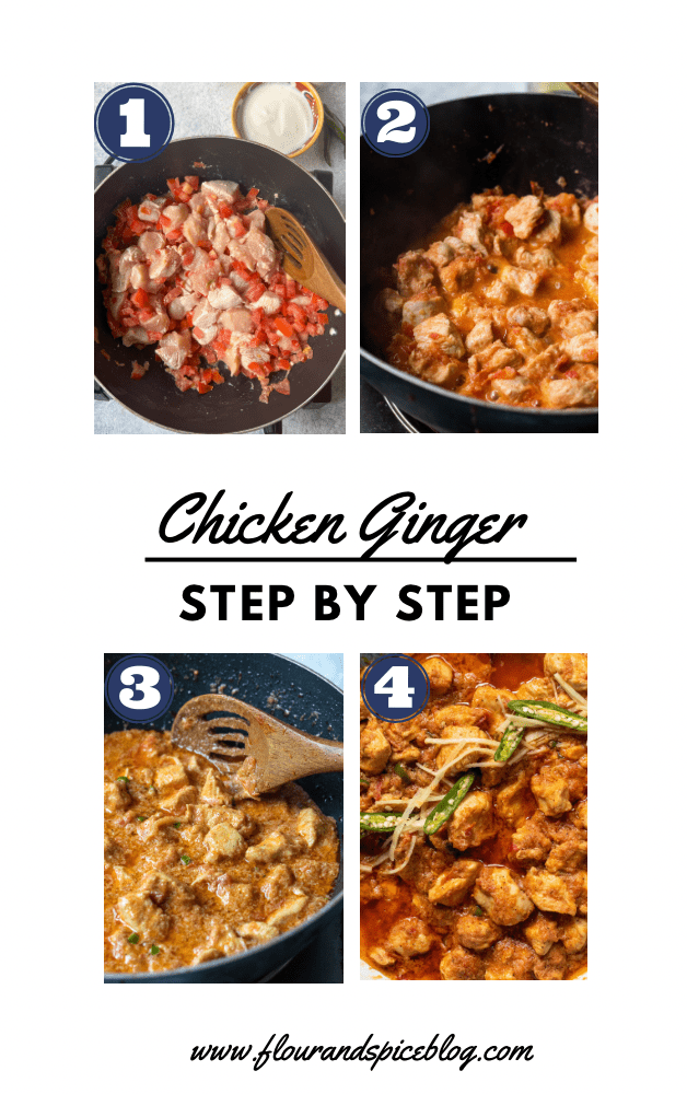 step by step chicken ginger