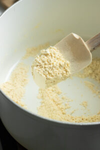 roast besan for kadhi