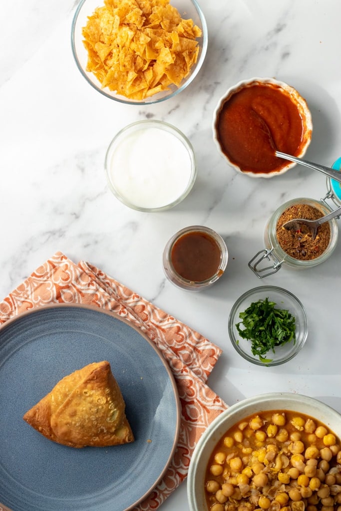 samosa chaat ingredients