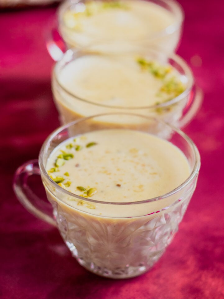 three cups of easy quick and creamy instant pot kheer