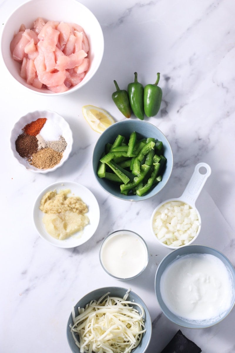 ingredients for paneer reshmi handi kolachi style