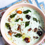 top down palak raita